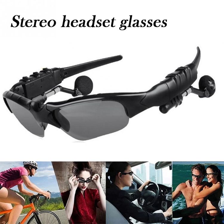 SoundVision™ Draadloze Sportbril met Bluetooth & Polarisatie