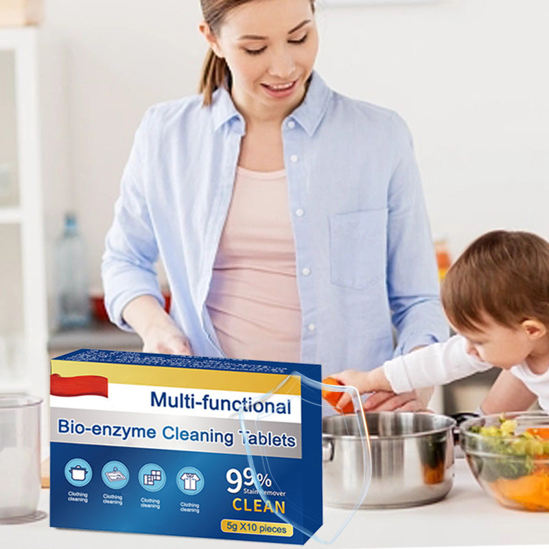 BioClean – Multifunctionele bio-enzym reinigingstabletten