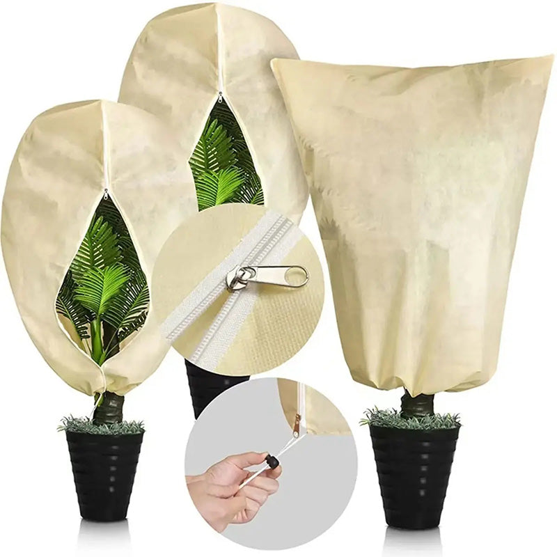 FrostLeaf – Plantbeschermings-koordelzak | 1+1 GRATIS