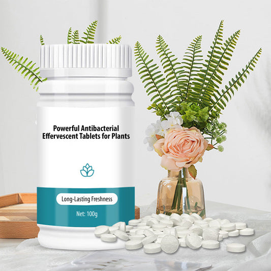 BloomGuard – Antibacteriële bruistabletten voor bloemen | 1+1 GRATIS
