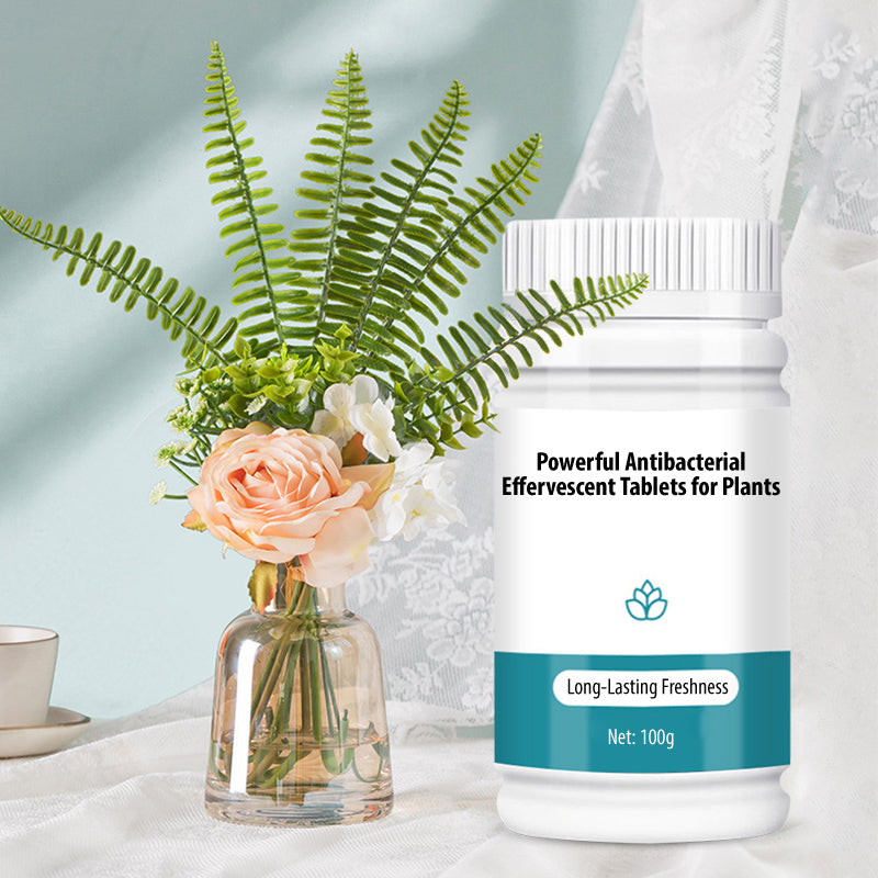 BloomGuard – Antibacteriële bruistabletten voor bloemen | 1+1 GRATIS