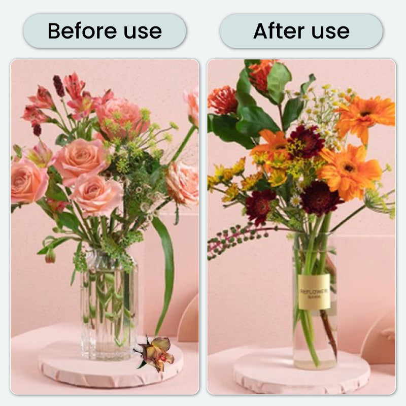 BloomGuard – Antibacteriële bruistabletten voor bloemen | 1+1 GRATIS