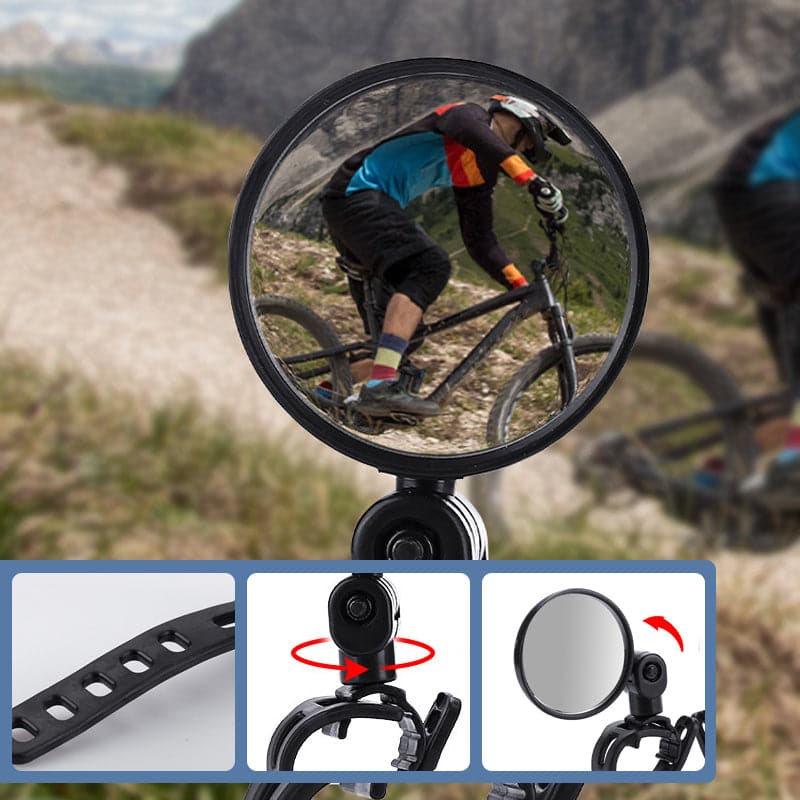 Achteruitkijkspiegel – 360° Veiligheidsachteruitkijkspiegel | 1+1 GRATIS