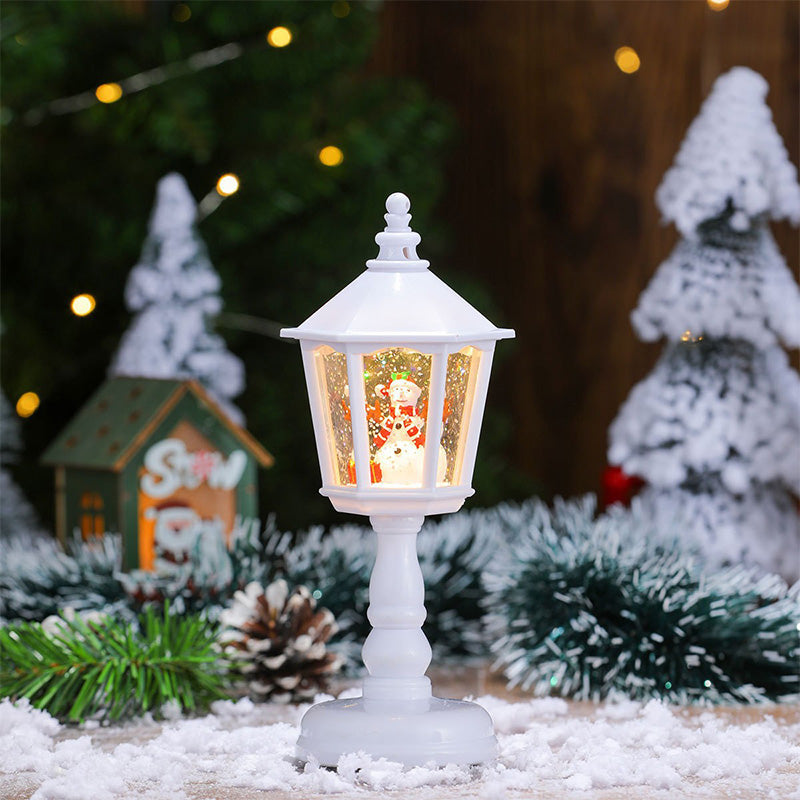 NordicGlow – Kerstverlichting Sneeuwnachtlampje met muziek