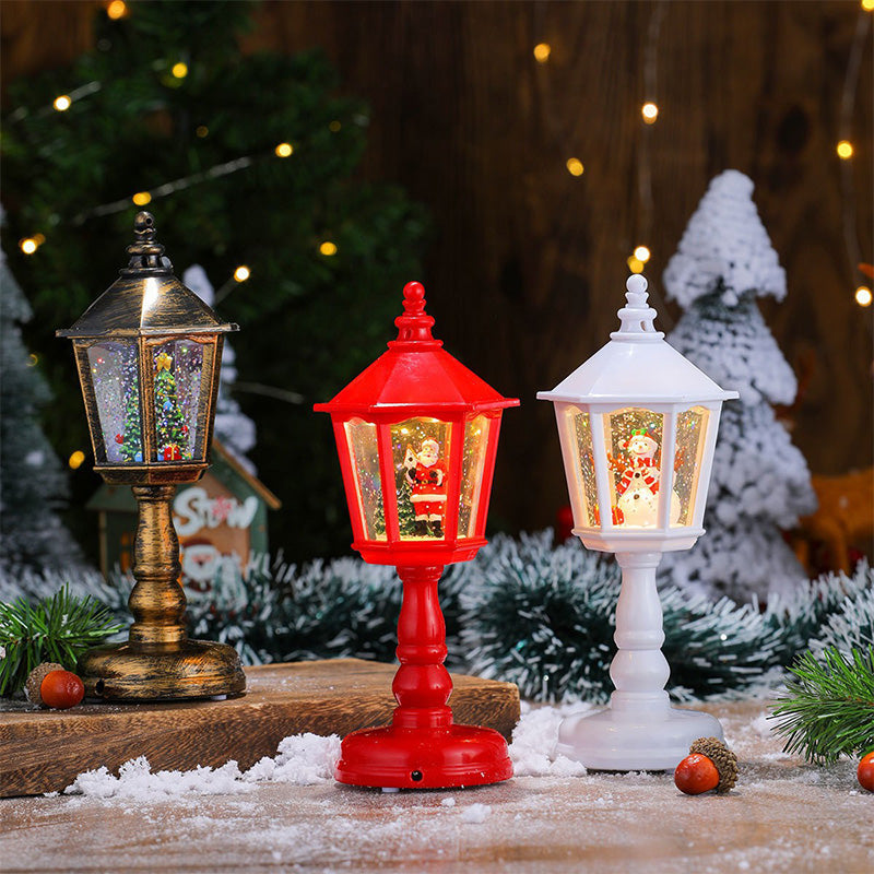NordicGlow – Kerstverlichting Sneeuwnachtlampje met muziek