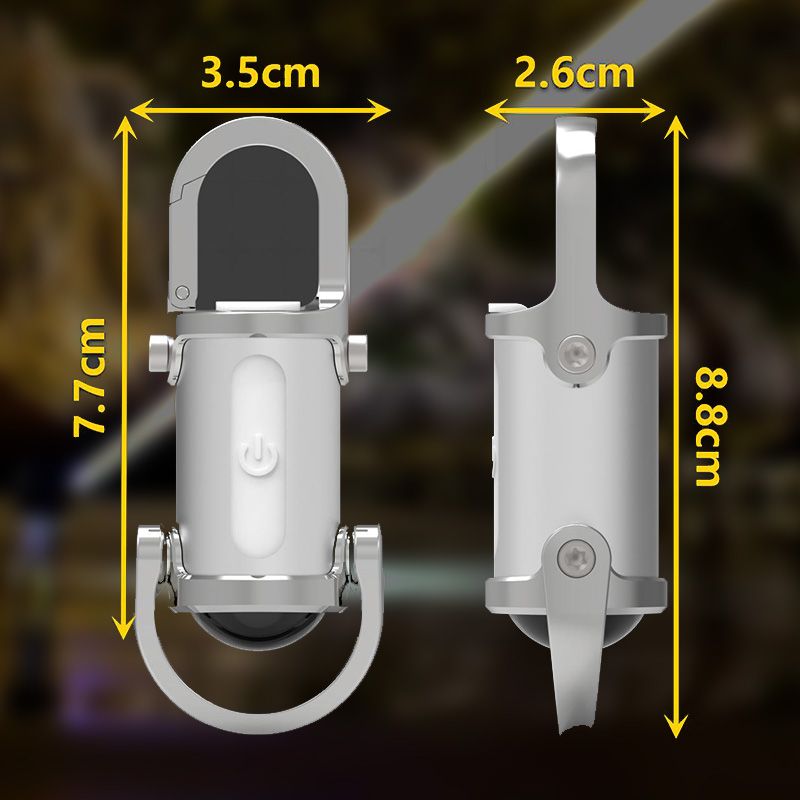 UltraBeam – Mini sleutelhanger zaklamp
