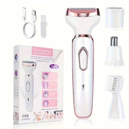 SilkyGlow™ 4-in-1 snoerloos scheerapparaat voor dames