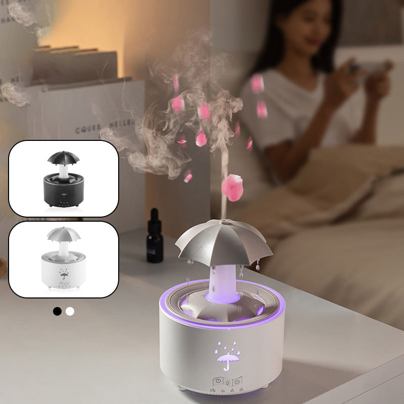 AeroDrop Aroma – 7-kleurige LED & ontspannende geurmist