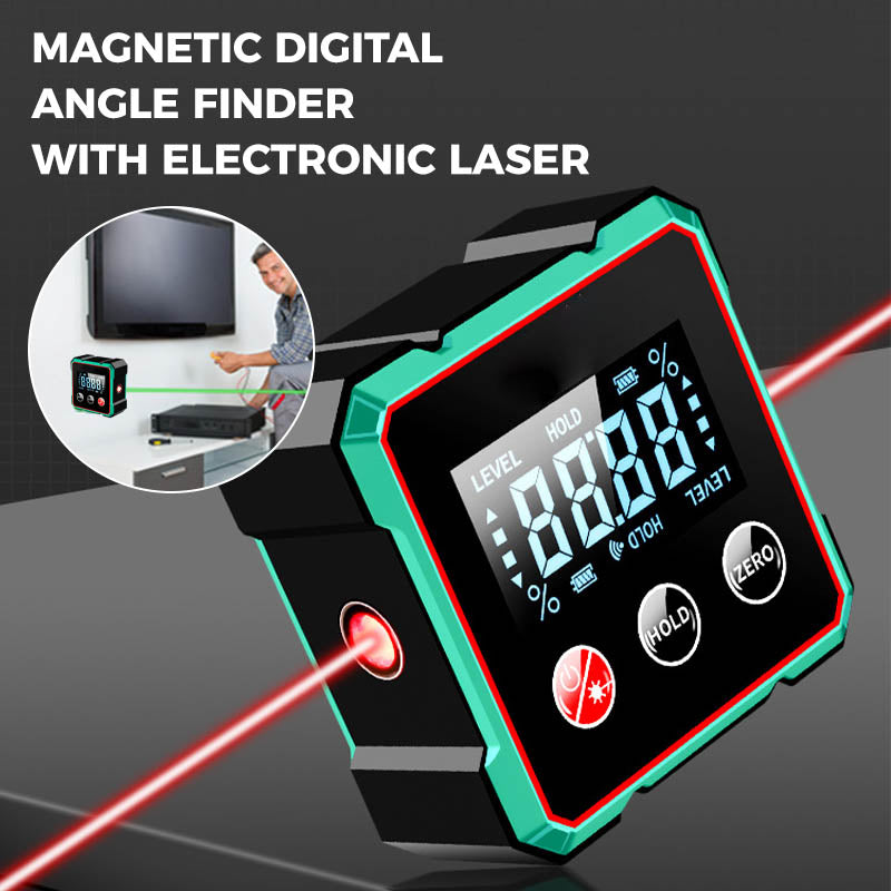 AnglePro™ digitale hoekzoeker met magneet en laser