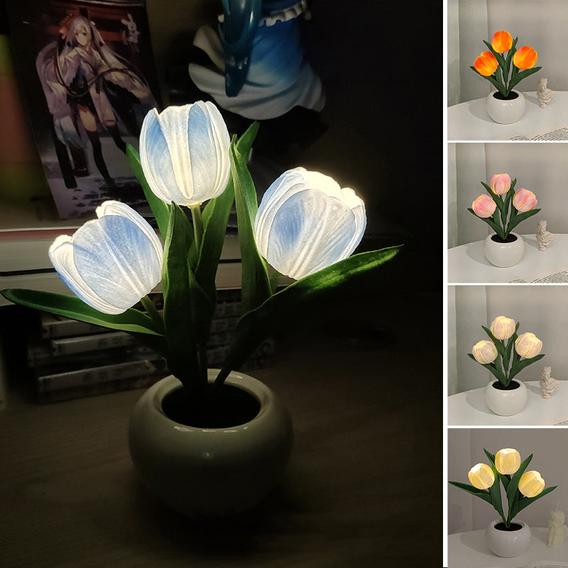 LumaBloom – LED Tulp Nachtlamp Tafellamp