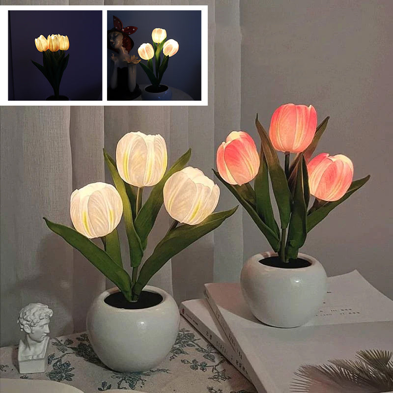 LumaBloom – LED Tulp Nachtlamp Tafellamp