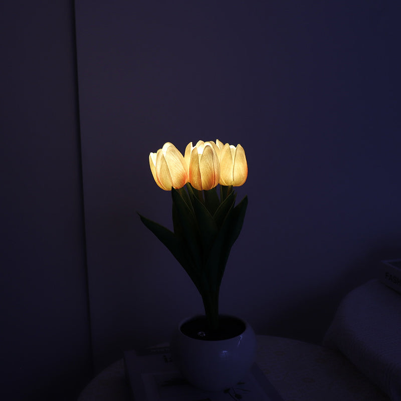 LumaBloom – LED Tulp Nachtlamp Tafellamp