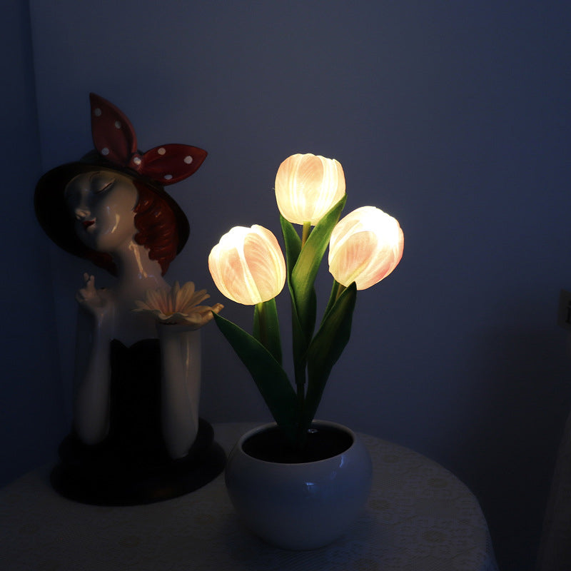 LumaBloom – LED Tulp Nachtlamp Tafellamp