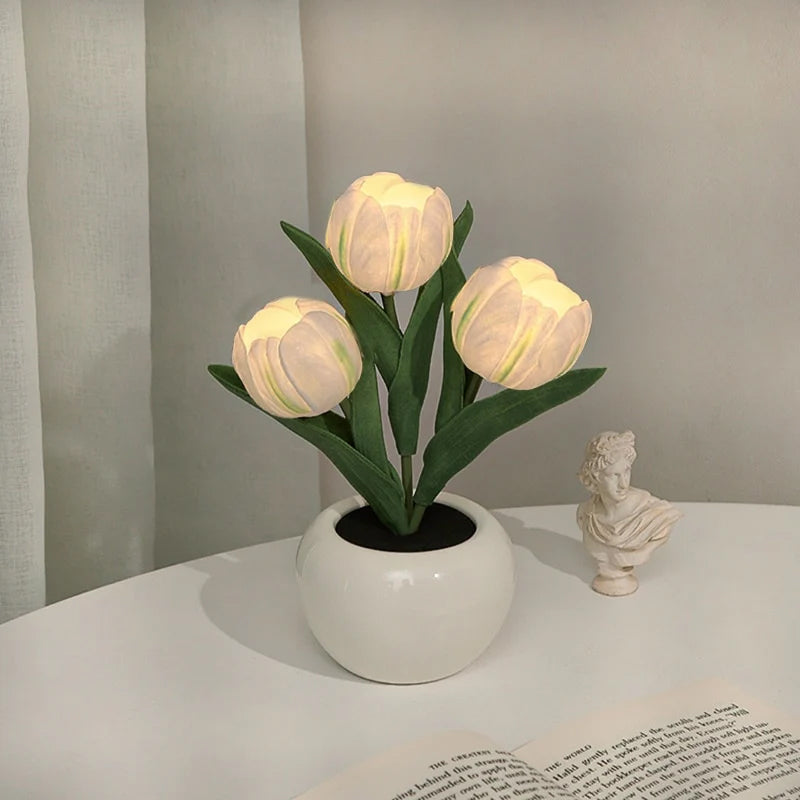 LumaBloom – LED Tulp Nachtlamp Tafellamp