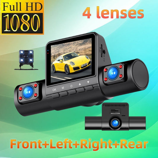 DriveGuard 360™ – 4-kanaals dashcam met 1080p en nachtzicht