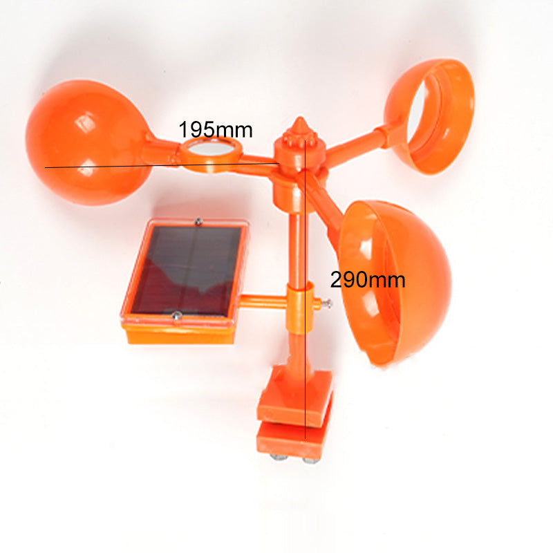 Vogelverschrikker reflector & windmachine met geluid