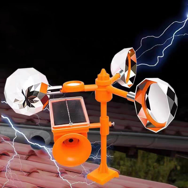 Vogelverschrikker reflector & windmachine met geluid