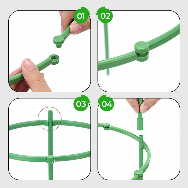 GrowFlex™ Verwijderbare plantenstandaard met steunstangen | 1+1 GRATIS