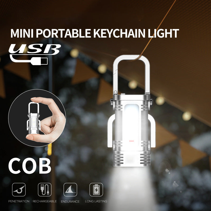 LumiKey – Oplaadbare mini-zaklamp | 1+1 GRATIS