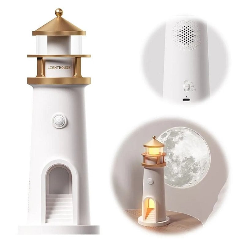 LumiTower™ – Creatief LED-nachtlampje in vuurtorenontwerp