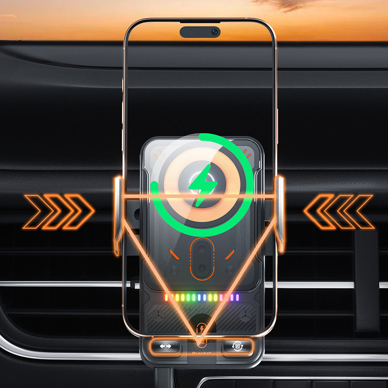 DriveMate – 2-in-1 telefoonhouder en draadloze oplader