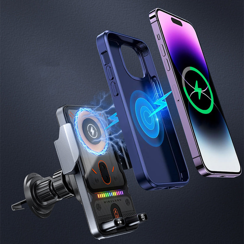 DriveMate – 2-in-1 telefoonhouder en draadloze oplader