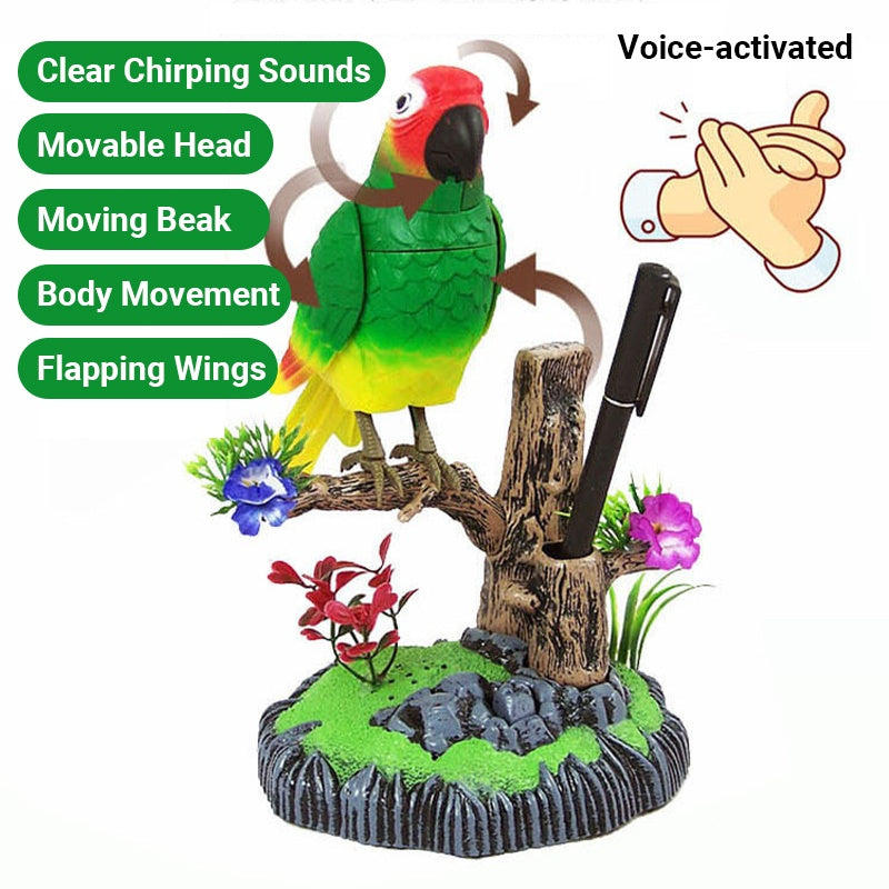 ChirpMate – Spraakgestuurd vogelspeelgoed