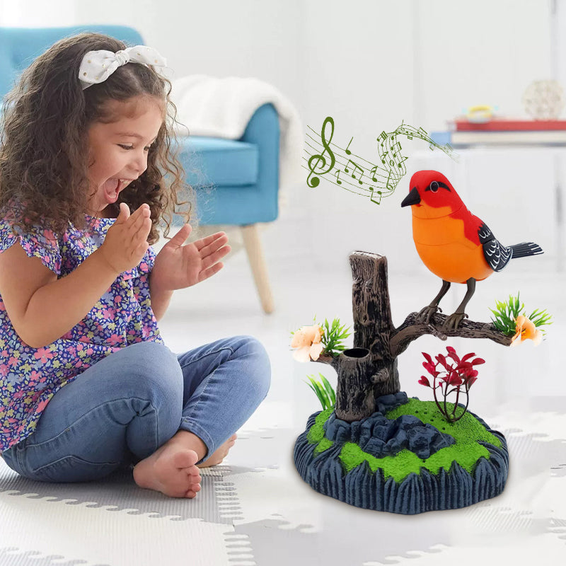 ChirpMate – Spraakgestuurd vogelspeelgoed