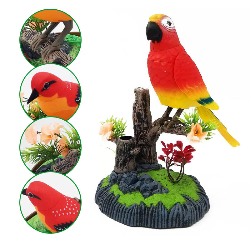ChirpMate – Spraakgestuurd vogelspeelgoed