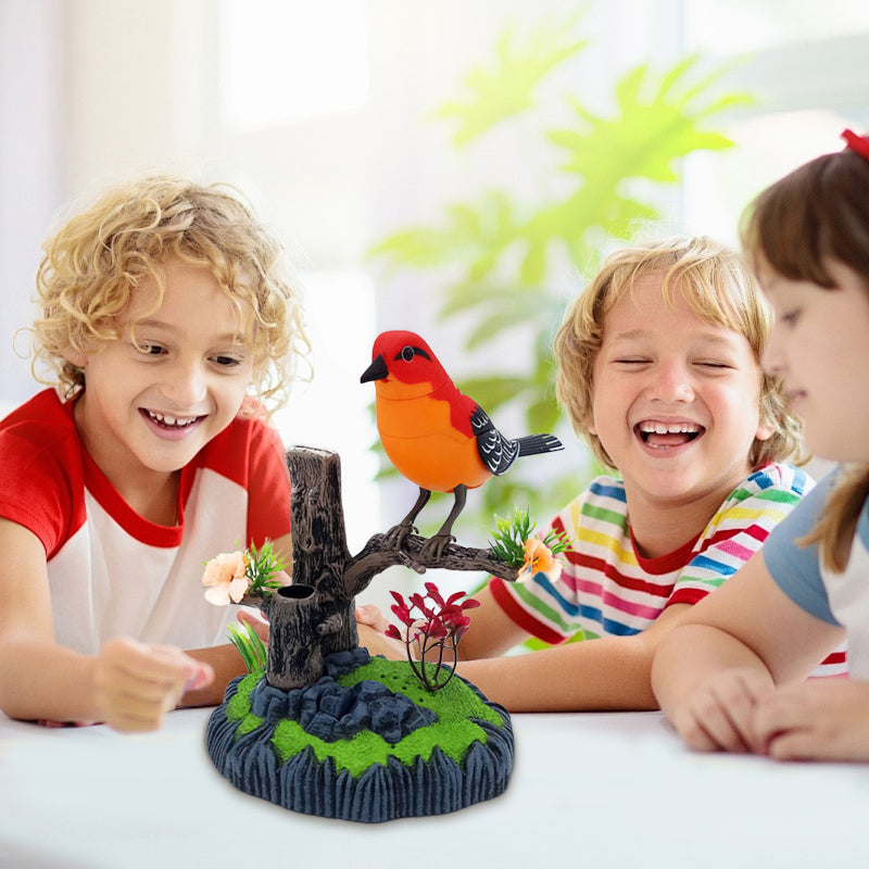 ChirpMate – Spraakgestuurd vogelspeelgoed