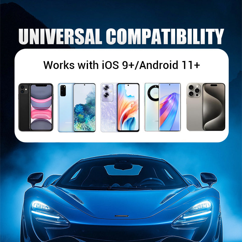 DriveLink™ 2-in-1 draadloze autoadapter