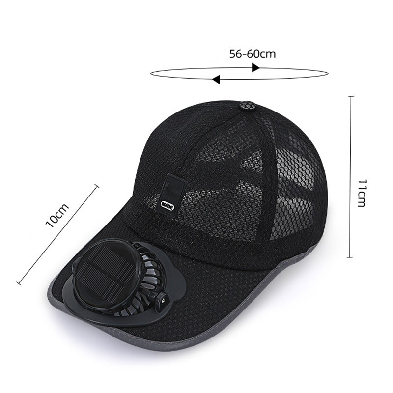 SunGuard - ademende baseballpet met zonneklep | 50% KORTING