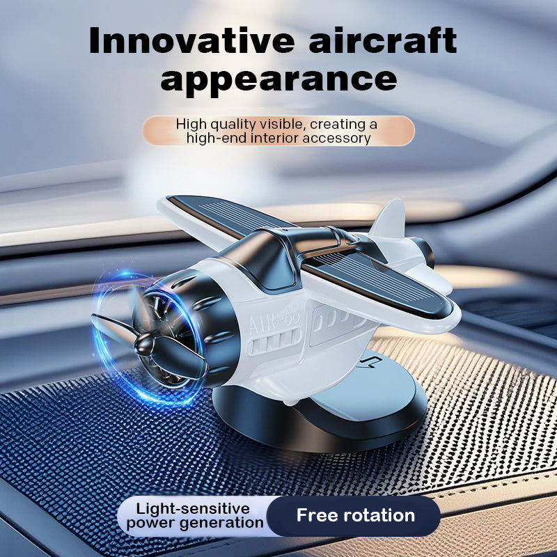 SkyGlow™ Solar Vliegtuig Auto Ornament