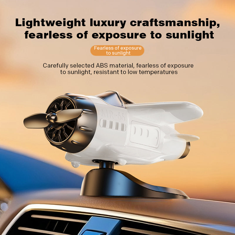SkyGlow™ Solar Vliegtuig Auto Ornament