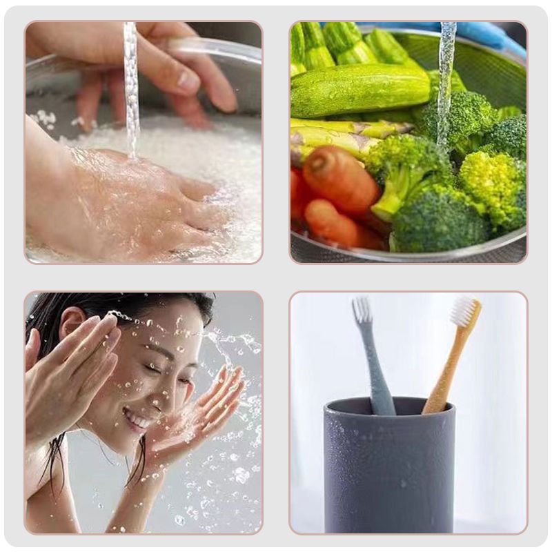 HydraClean™ RVS kraanreiniger | met 5 filters | 50% KORTING