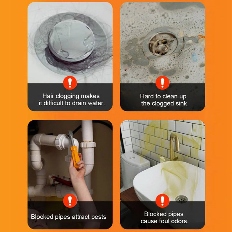 DrainMaster Poeder – Kraftvolle Rohrreinigung | 4er-pakket