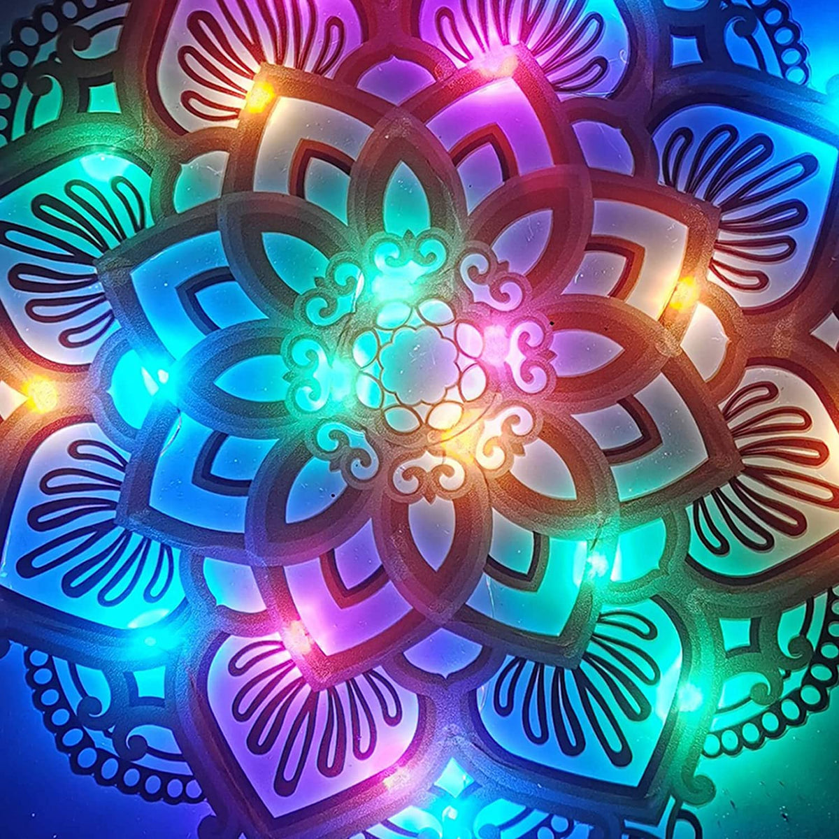 Lumora – Mandala LED-wandlamp  | 50% KORTING