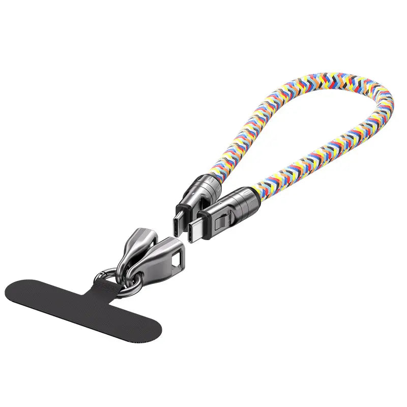 ChargeLanyard – 2-in-1 snellaad- en datakabel | 1+1 GRATIS