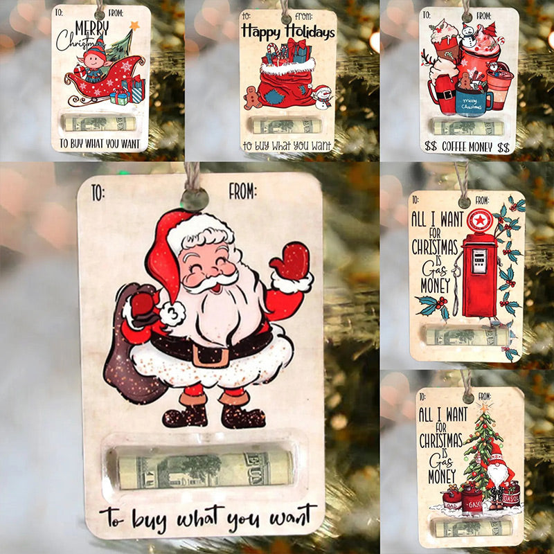 FestivaJoy – Kerstboomversiering met geldhouder | 1+2 GRATIS