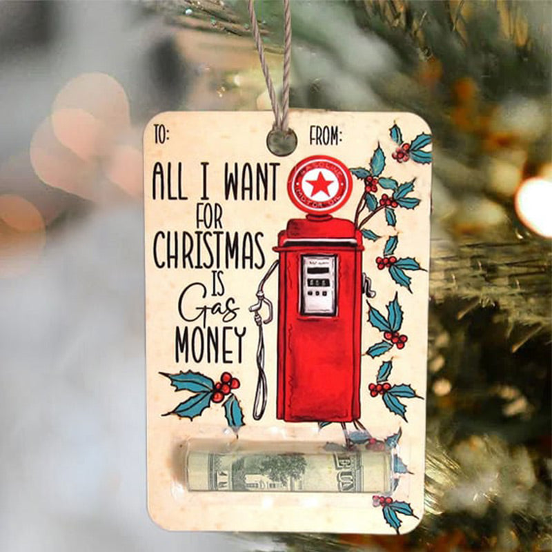 FestivaJoy – Kerstboomversiering met geldhouder | 1+2 GRATIS
