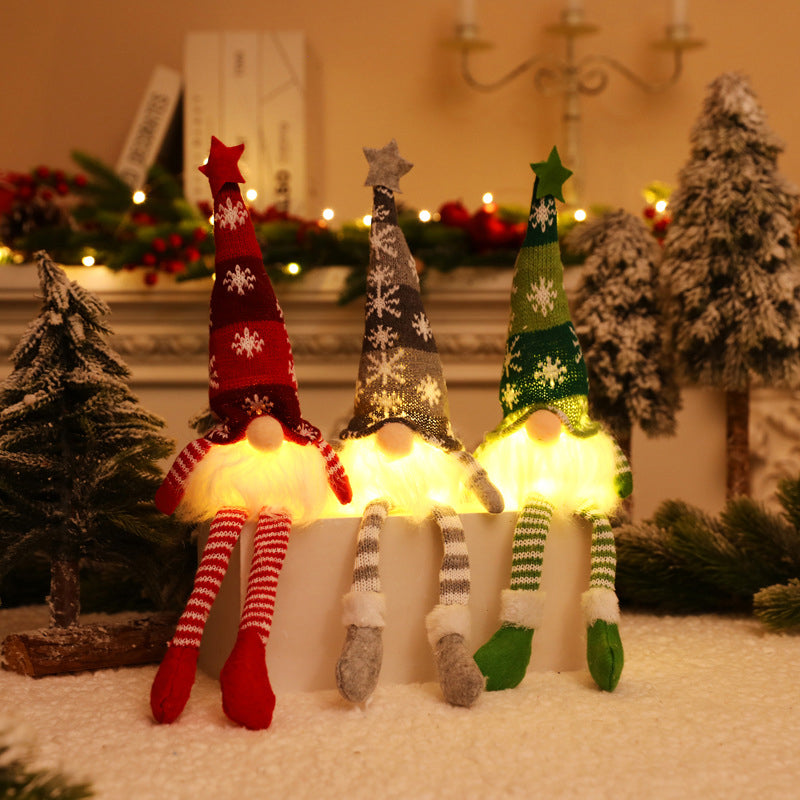 NordicGlow – Gezichtloze kerstkabouter met ledverlichting | 1+2 GRATIS