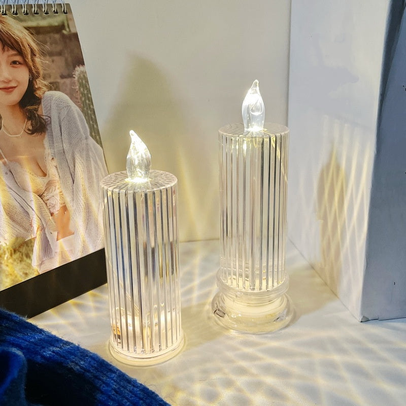 LumiFlame – Romantische LED vlamloze kaars | Set van 4