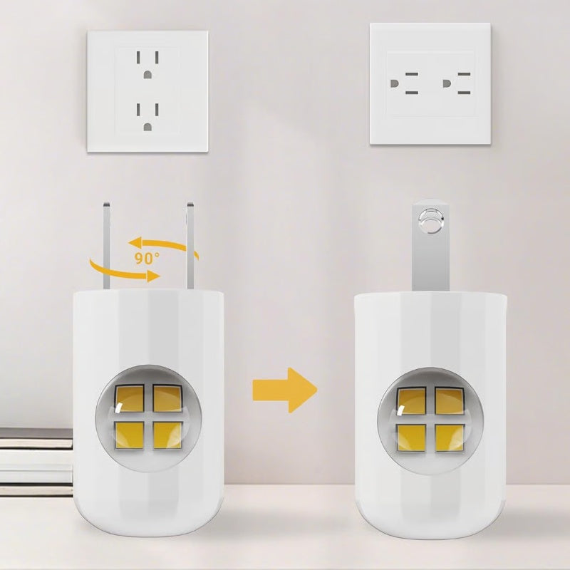 LumiSense – Slimme LED-nachtlamp voor stopcontacten | 1+1 GRATIS