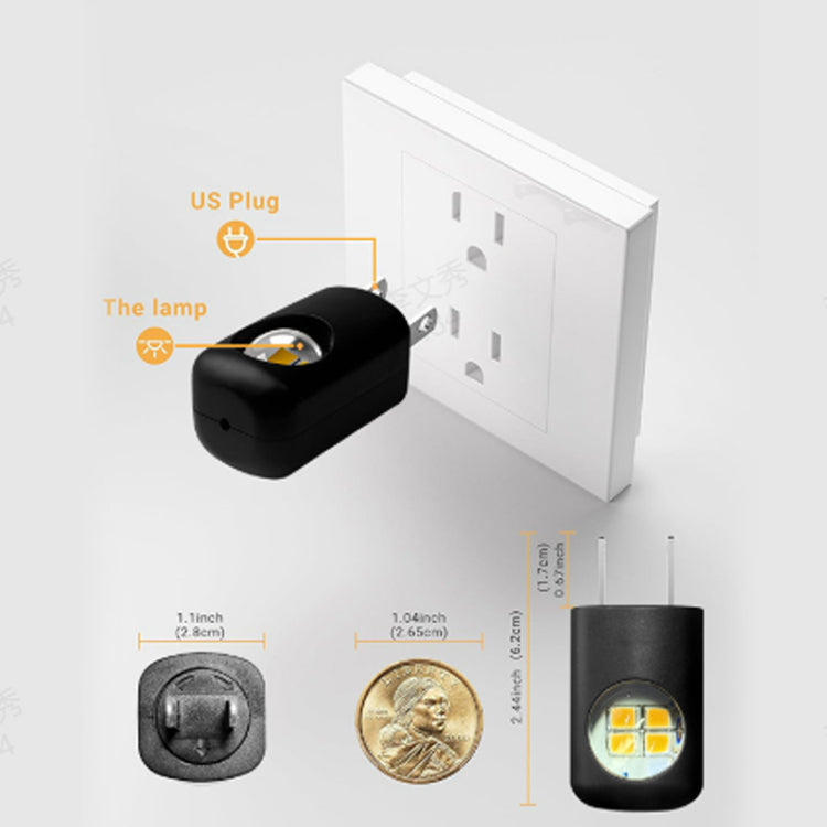 LumiSense – Slimme LED-nachtlamp voor stopcontacten | 1+1 GRATIS