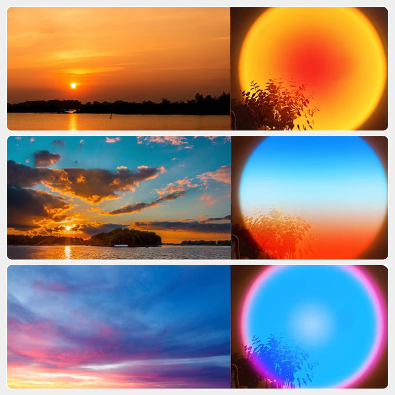 SunAura – LED-zonsondergangprojectielamp