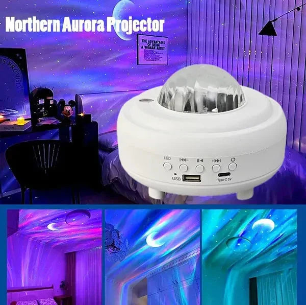 AuroraBeam – Magische Noorderlicht-Projector | 50% KORTING