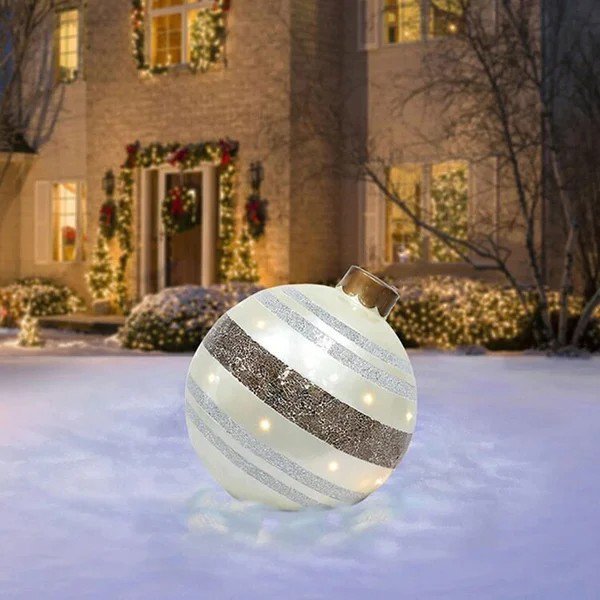 FestivaGlow – Opblaasbare kerstbal voor buiten