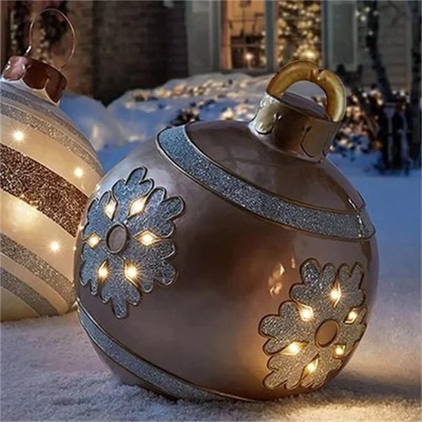 FestivaGlow – Opblaasbare kerstbal voor buiten