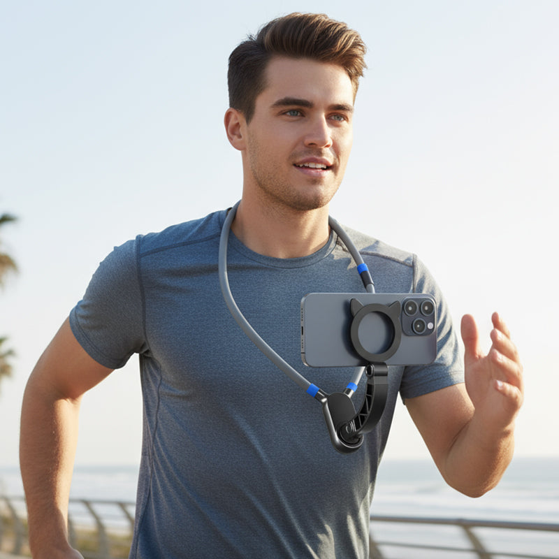 MagNeck – Handsfree magnetische telefoonhouder | 1+1 GRATIS