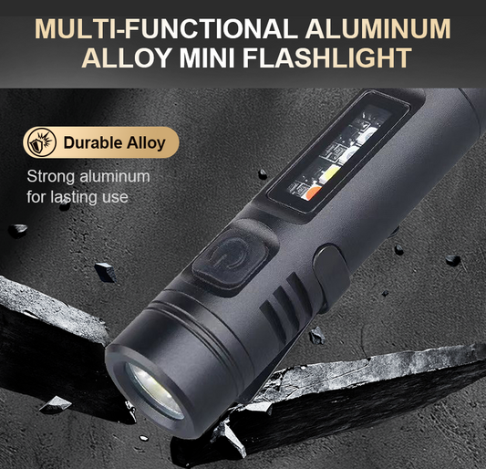 LightMate – Multifunctionele mini-zaklamp | 1+1 GRATIS